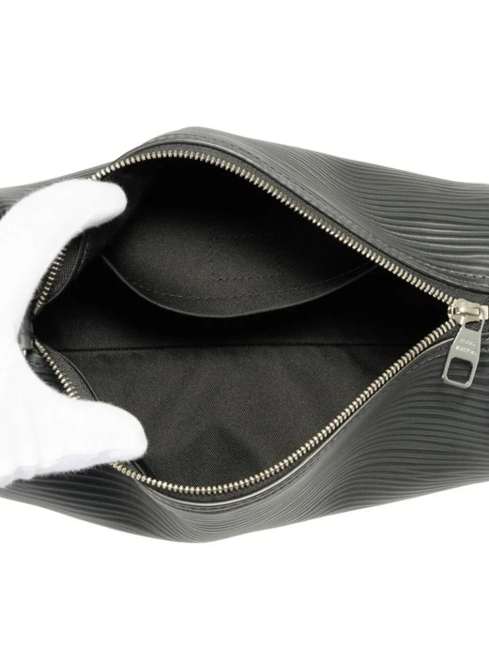 Louis Vuitton Shoulder Bag Soft Porochon PM Black